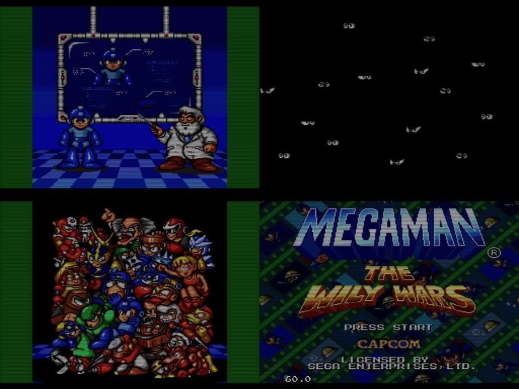  Mega Man: The Wily Wars (Mega Drive) Inicio