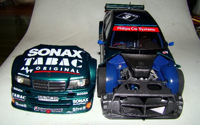 AMG MERCEDES C-CLASS DTM – TABAC-ORIGINAL SONAX -Tamiya 0001-30