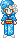 Sailor Mercury, Senshi Sprite Symposium, 1 Item Sprite_KimonoAmi