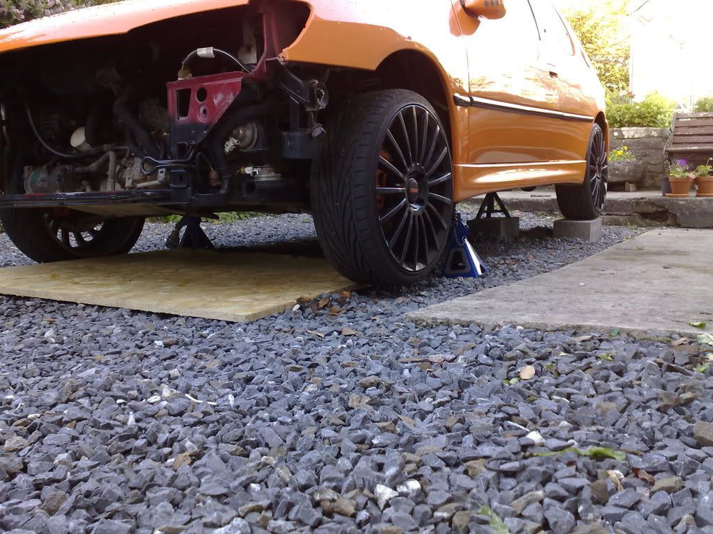 GTI6 engine conversion Axlestands