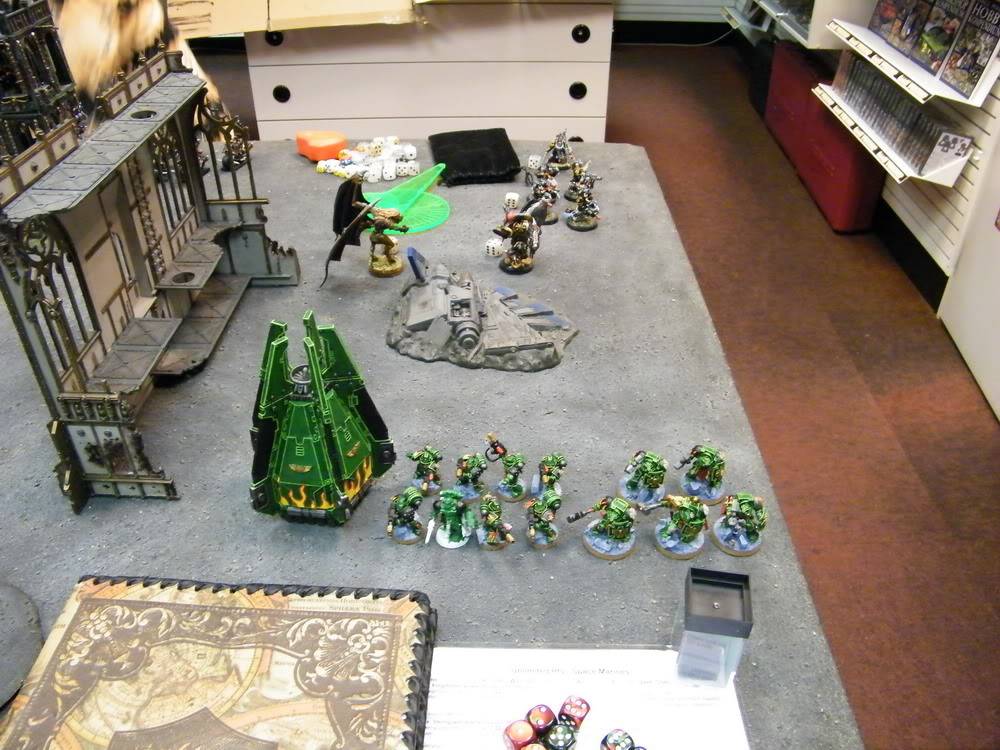 Salamanders vs Chaos Space Marines TheReservezone