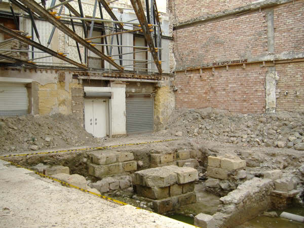 Otros yacimientos Arqueológicos en Cartagena HallazgosantiguaFarmaciaCMayorf4