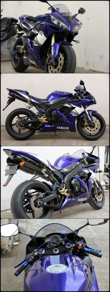 Yamaha R1 2005 Komplit BPKB STNK YamahaR1edit