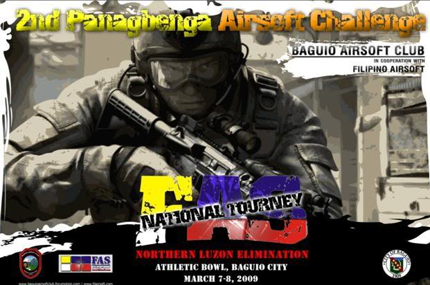 FAS NATIONAL TOURNEY NORTHERN LUZON ELIMINATIONS Bac2ndpanagbengaposter