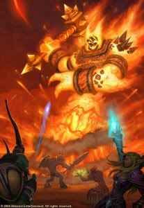 Los antiguos dioses y el ordenamiento de Azeroth Ragnaros-207x300