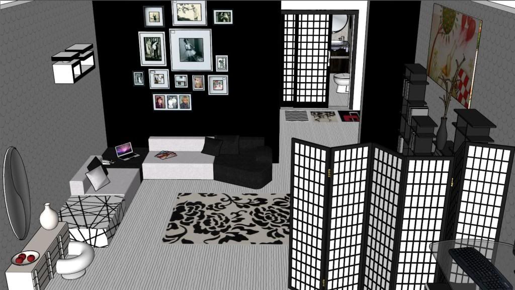 Black & white bedroom !!! Bedroom5