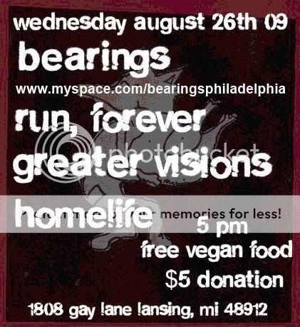 August 26th BEARINGS(PA)ex-members of PETITION..... HOUSE SHOW!!! BEARINGS