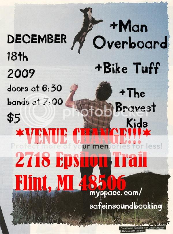 MAN OVERBOARD, BIKE TUFF, THE BRAVEST KIDS IN FLINT!!! MAN