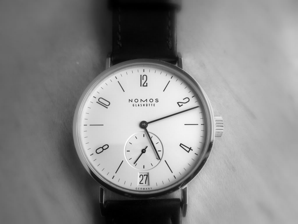 REVIEW: NOMOS Tangomat Datum (LONG w/Pics) NomosTangomatDatumBW1