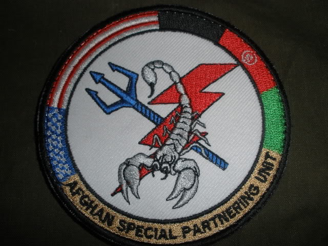 Theatre Made Patches, Badges, Rank (MIDDLE EAST ONLY!) Reference Afghan002
