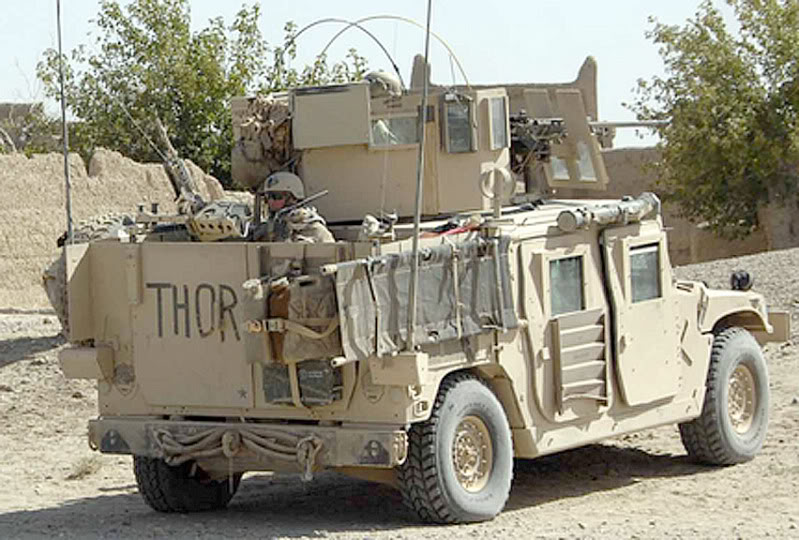 VS-17/GVX Signal panel in use in OIF/OEF Guntruck-MARSOC-001