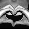 B&W Sass Avatar Set Heartborder