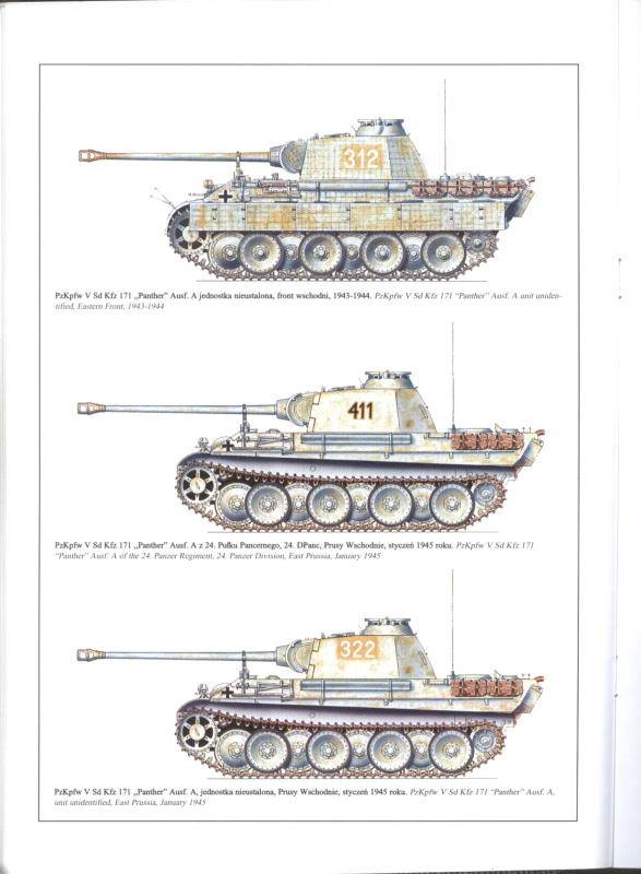 Perfiles de Tiger  King Tiger Armor-WydawnictwoMilitaria062-Pa-15