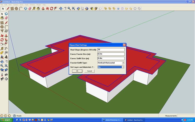 Tutorial: How to create roof using TIG's Roof Plugin ROOF3