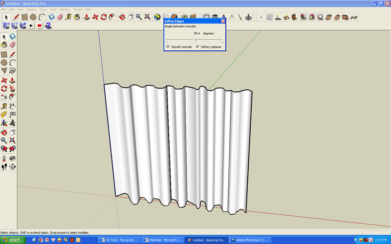 sketchup + ruby tutorial #1 Smooth