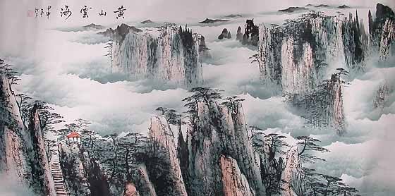 Tranh Thuy Mac Cua Cac hoa Si~ trung Hoa Chinese-landscape-painting-L5748