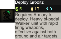 Colony Building and Unit's costs Groditz