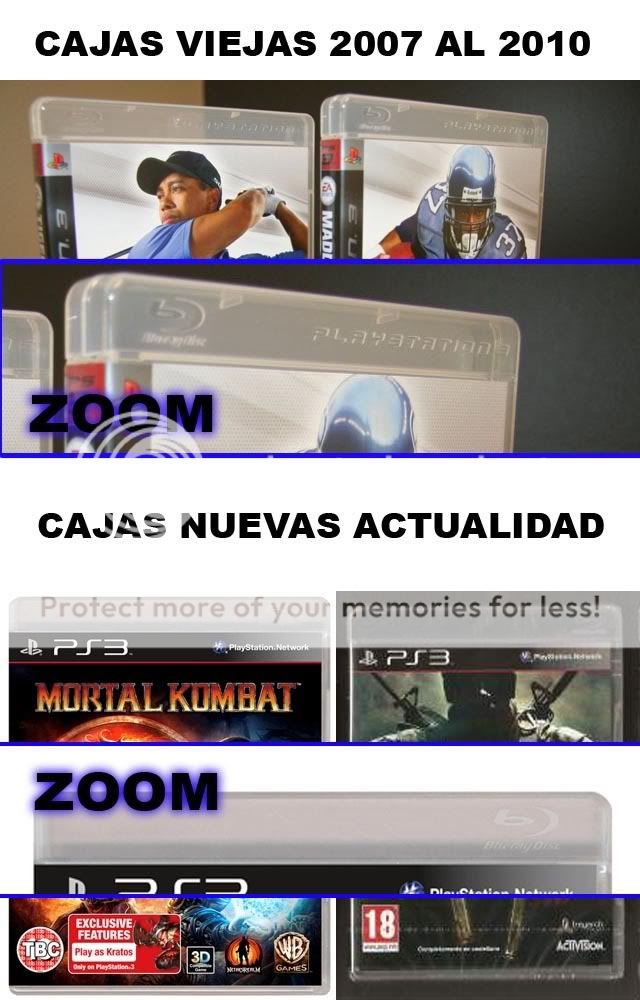 Identificar Cajas Originales de los Juegos de Play 3 Sabercopiadeps3