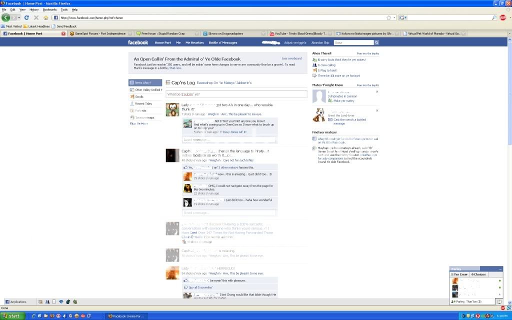 Miho's thread of complete uselessness. - Page 2 FacebookpirateXD