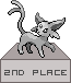 Pallet Town Contest EspeonTrophy