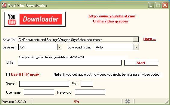     YouTUBE YouTubeDownloader