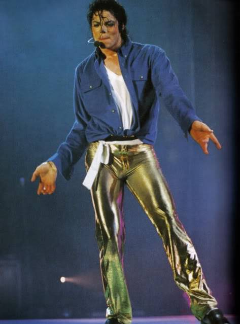 Gold Pants MJ-unbelievable