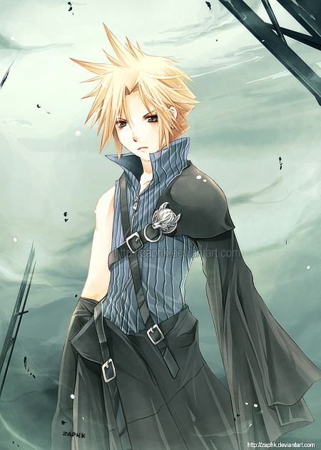 The birth of Cloud (the chosen of salvation or Destruction) Cloud_Strife_by_Zaphk