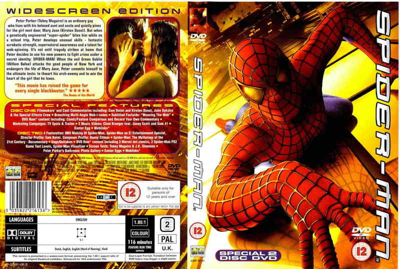 SpiderMan 1 & 2 Spider_Man-front