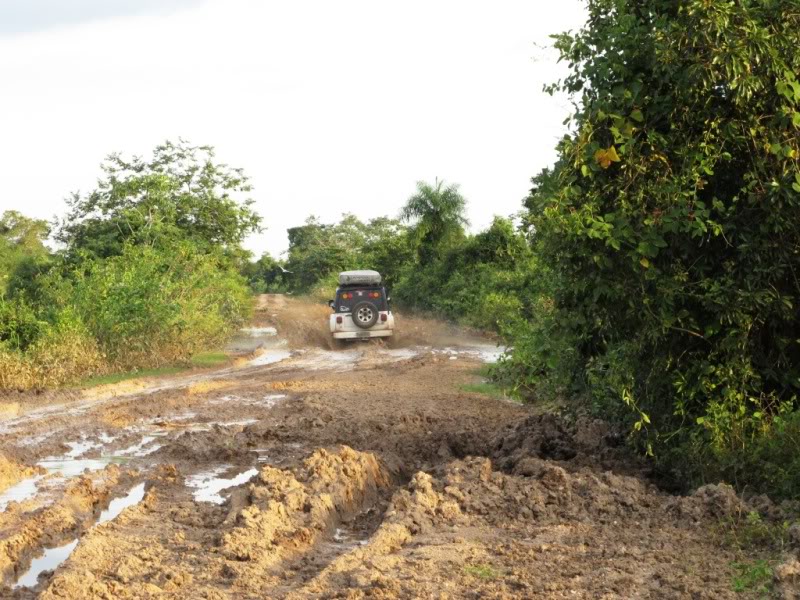 Rodovia Transpantaneira - Pantanal - Brasil Atoleiro