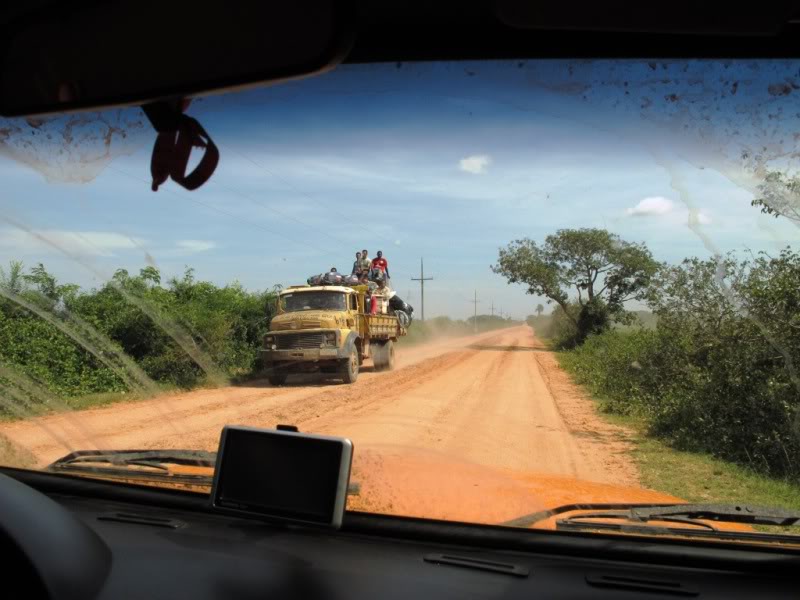 Rodovia Transpantaneira - Pantanal - Brasil Caminho