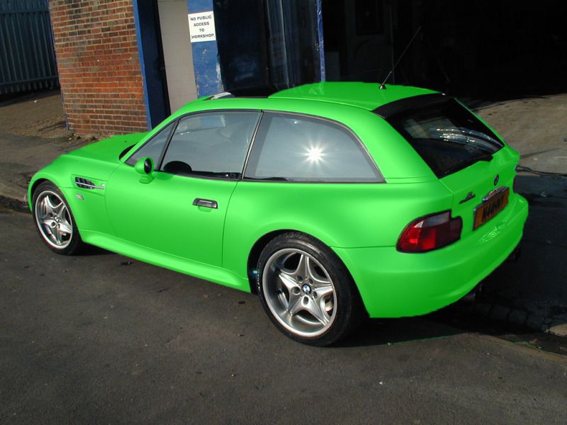 Colour options for Peet's coupe Lime