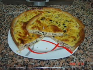 Quiche de bacon e cogumelos com bechámel Imagensforum133