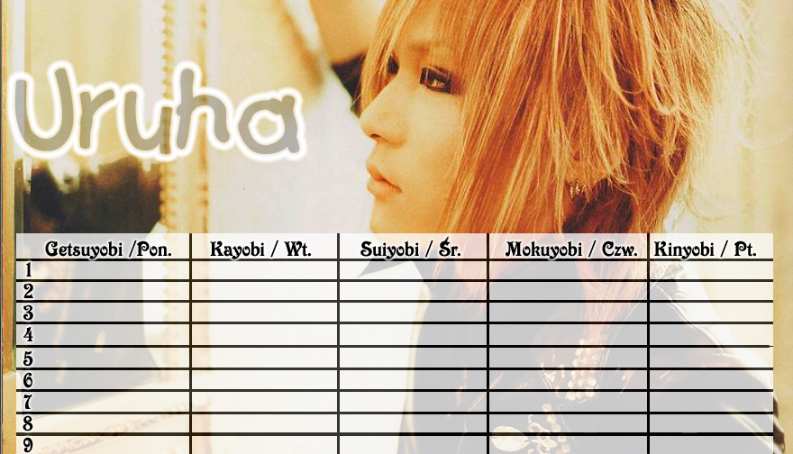 jrock schedules Uruha-1