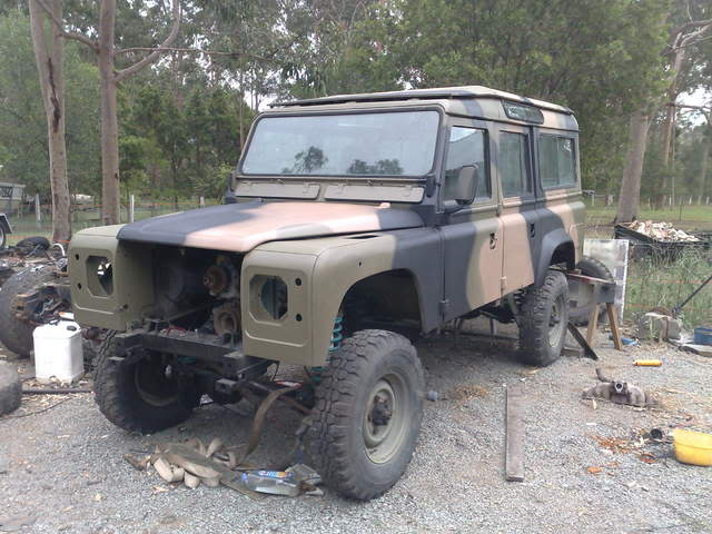 Landy's new paint scheme???? mabey Armylandy