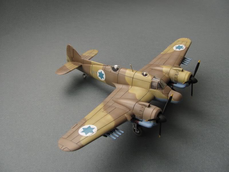 Bristol Beaufighter Matchbox 1/72 (VINTAGE) IDFBof1