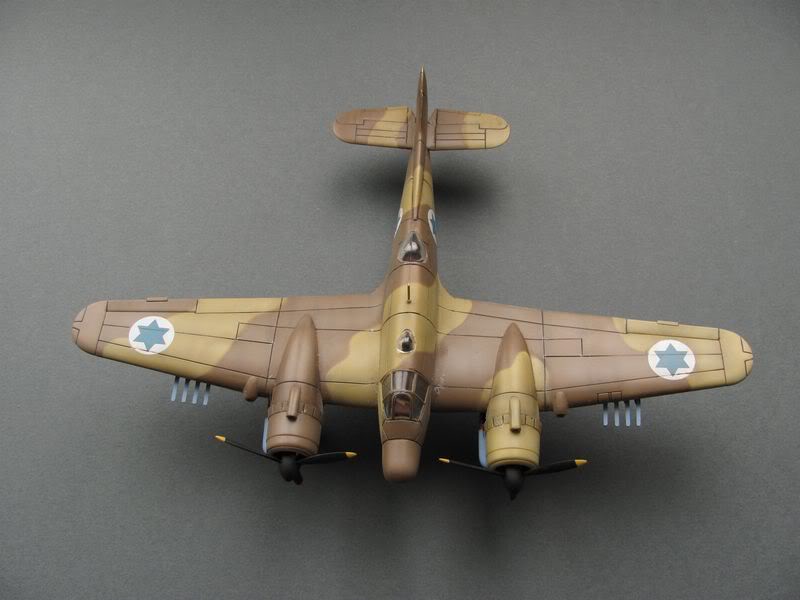 Bristol Beaufighter Matchbox 1/72 (VINTAGE) IDFBof2