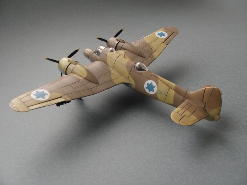 Bristol Beaufighter Matchbox 1/72 (VINTAGE) IDFBof3