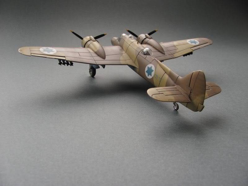 Bristol Beaufighter Matchbox 1/72 (VINTAGE) IDFBof4