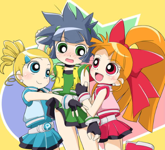 chibi anime PowerpuffGirlsZ-1-1