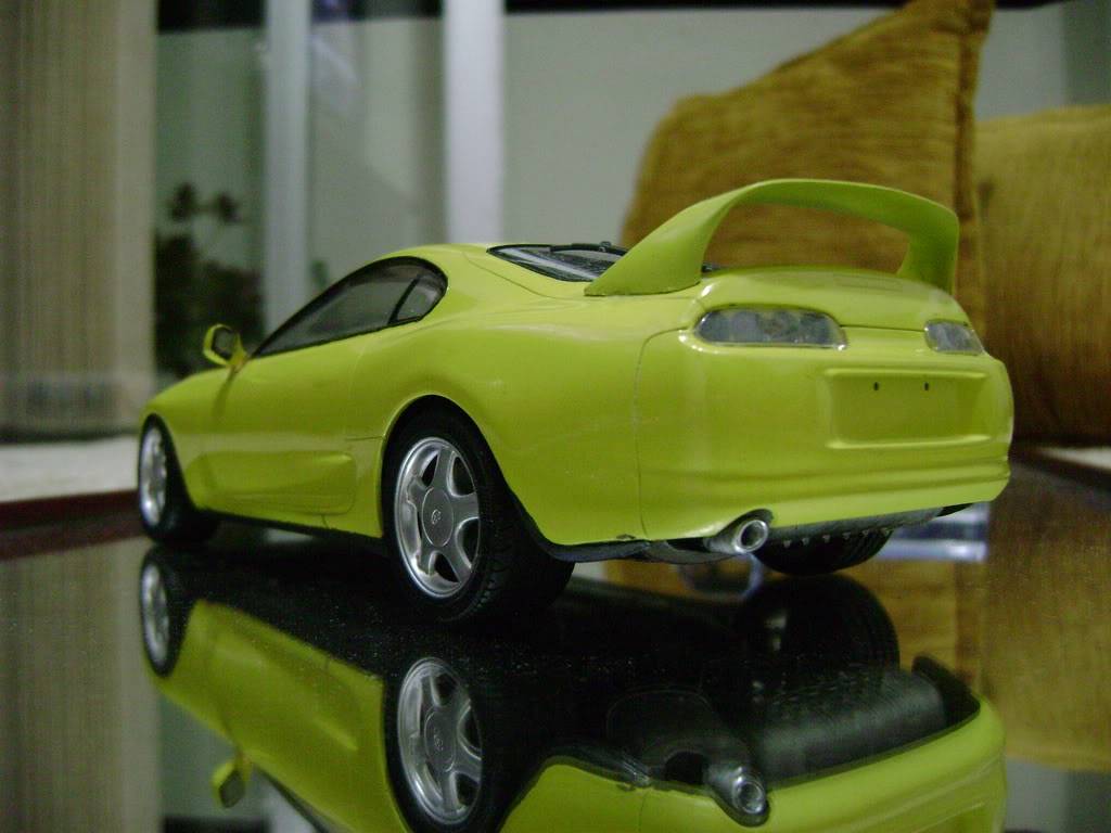 toyota supra, ex: sucatinha Miniatura037