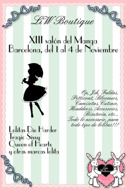 primer stand dedicado exclusivamente al lolita en el S.M. Flyer21