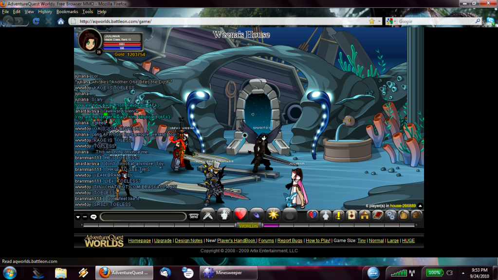 AQWorlds Screenshots! - Page 13 Toeless