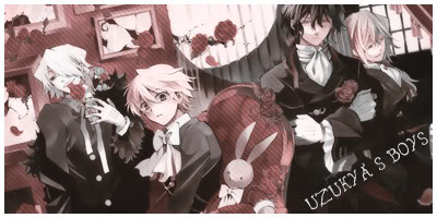 Uzukya's colorful island <3  ~ Pandora_hearts_boys_siggy