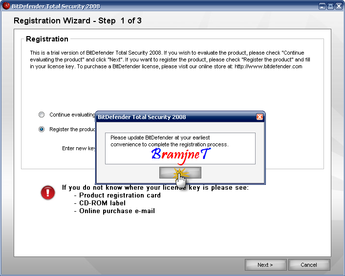  anti virus      BDTS2008v1111