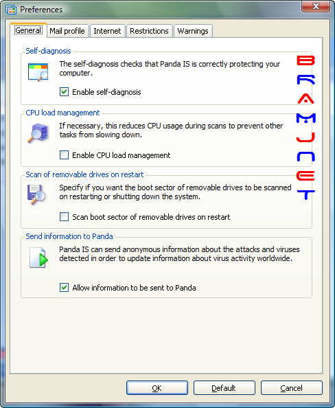 شرح برنامج الحماية Panda Internet Security 2008 PIS200835