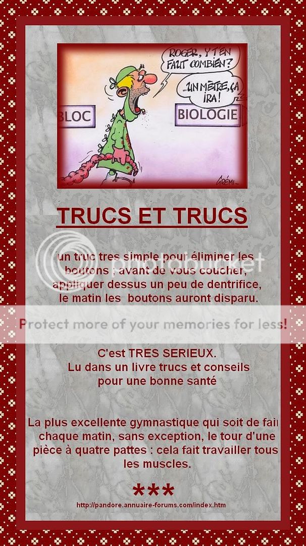 SANTE TRUCS ET CONSEILS  BOUTONS ET FORME 11-6