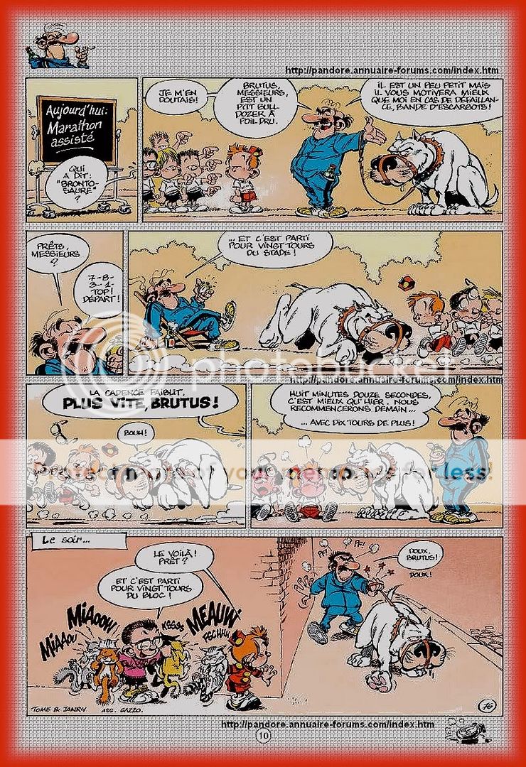 le petit spirou bande dessinée Bidochons1