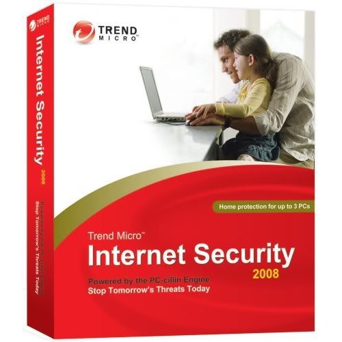 Trend Micro Internet Security Pro/Antivirus 2008 16.1.1079 TMIS2008Box