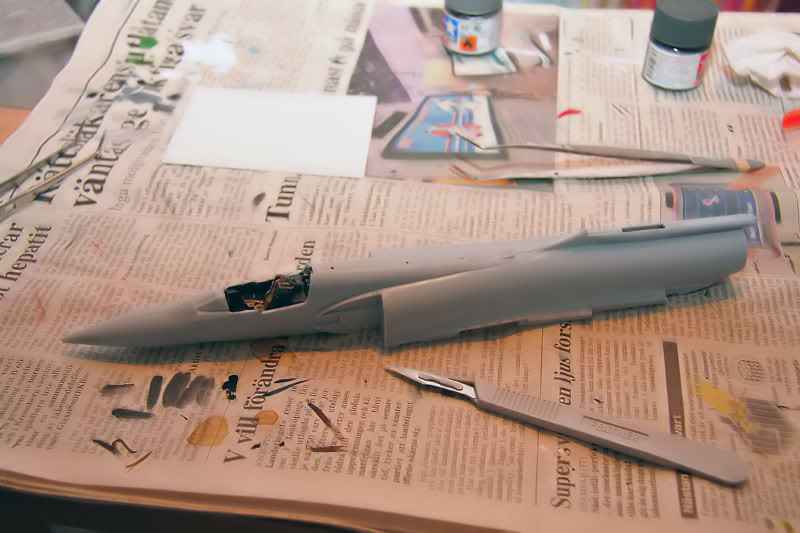 Eduard Mirage 2000C 1/48 *-*Uppdaterat 3/1 12:17*-* Kropp_1