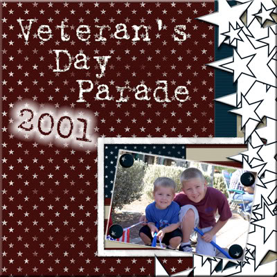 Traci's Layouts Veterans-Day-Parade